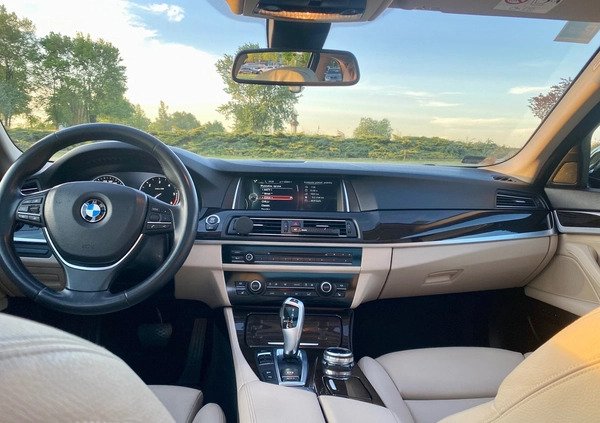 BMW Seria 5 cena 59900 przebieg: 191000, rok produkcji 2013 z Kraków małe 37